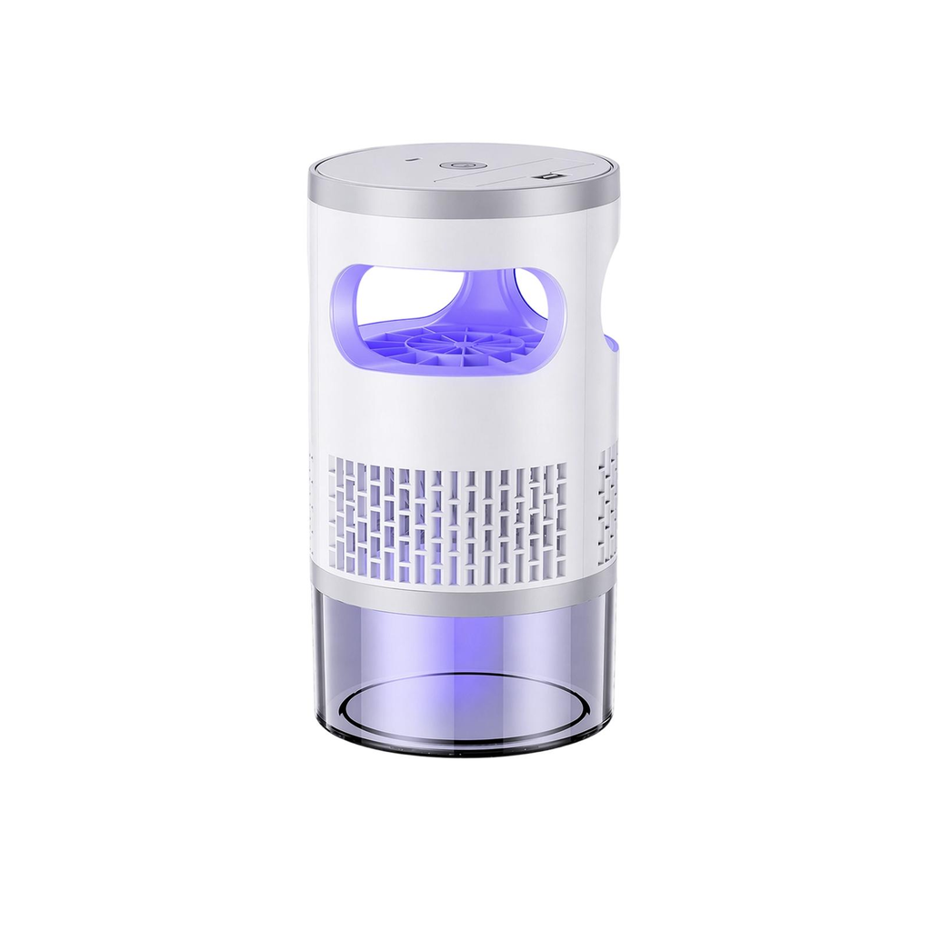 Gainstarx Indoor Flying Insect Trap with UV Light and Suction Fan, Plug-In Bug Catcher for Home, Kitchen, Bedroom and Office